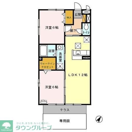 プレジオ壱番館の物件間取画像